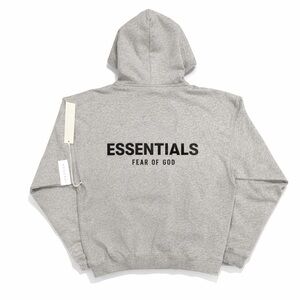 Fear of God Essentials Light Gray Hoodie